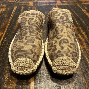 Yellow Box Slide On Shoes